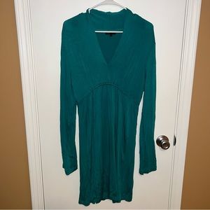 Vfish | Teal Long Sleeve Dress